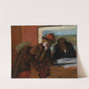 The Conversation (1885–95) by Edgar Degas