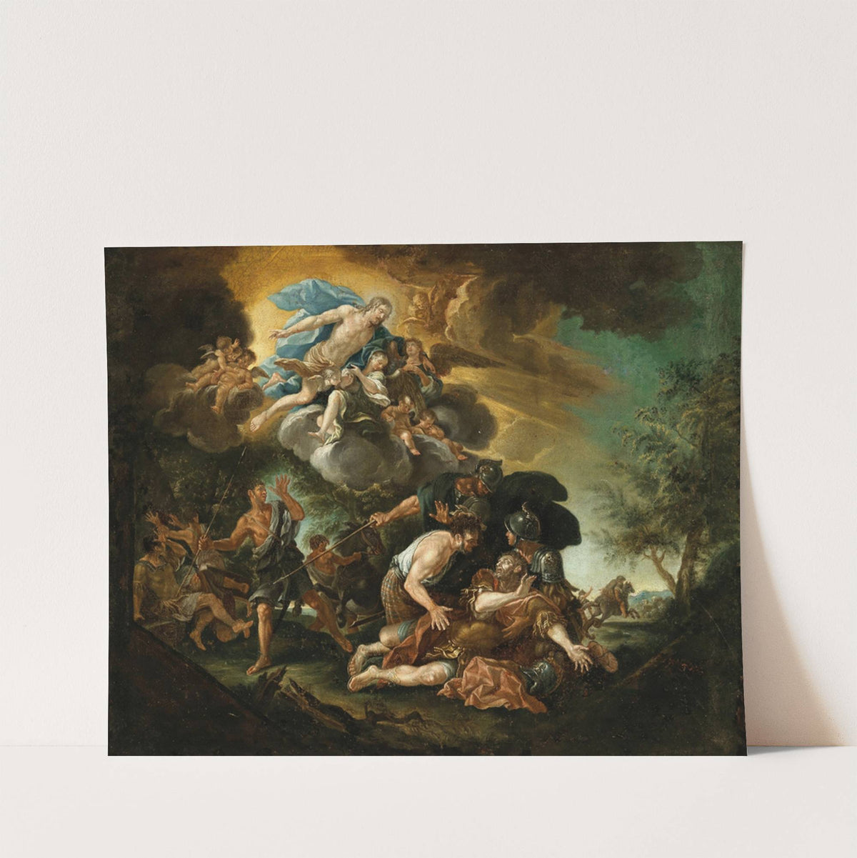 The Conversion of Saul by Circle of Johann Heiss