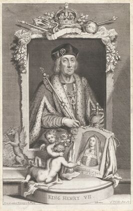 King Henry VII and Elizabeth of York, Queen of England