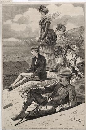 The Coolest Spot in New England – Summit of Mount Washington (1870)