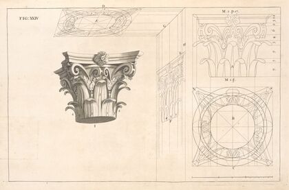 The Corinthian capital in perspective