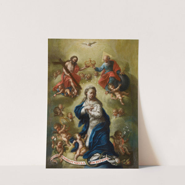 The Coronation of the Virgin by Bernardo Lorente Germán