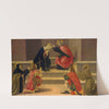 The Coronation of the Virgin by Follower Of Botticelli