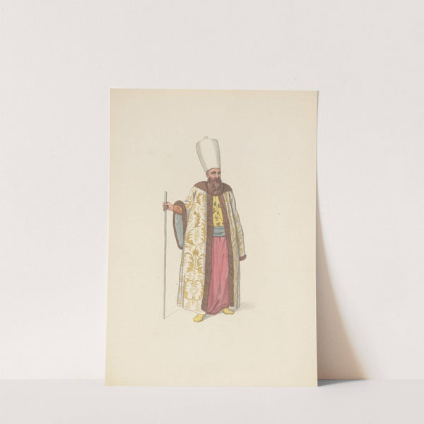 The costume of Turkey, no. 35 (1802) by Octavian Dalvimart