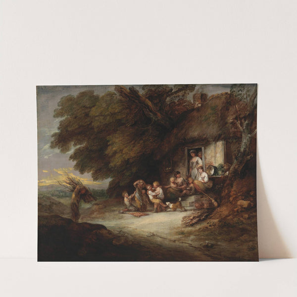 The Cottage Door by Thomas Gainsborough