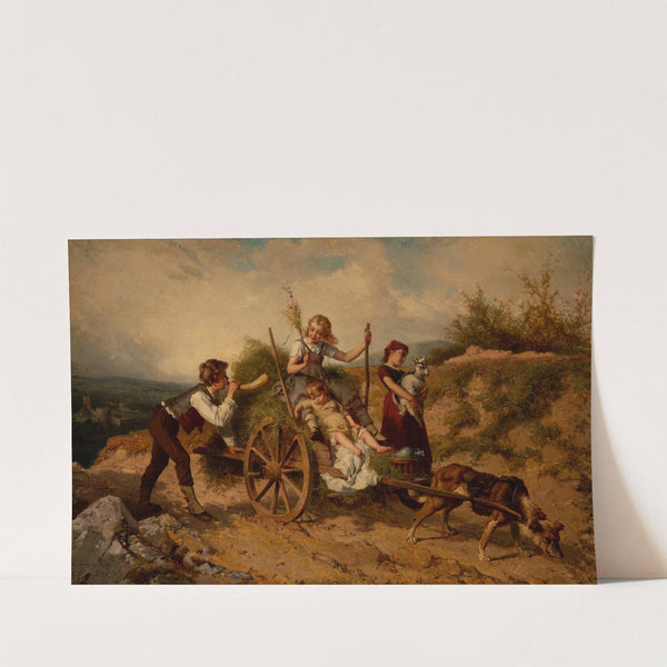 The country children by Théodore Gérard