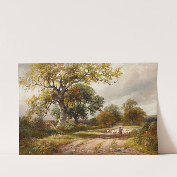 The country path by George Turner