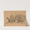 The Couriers (1890-1891) by Frederic Remington