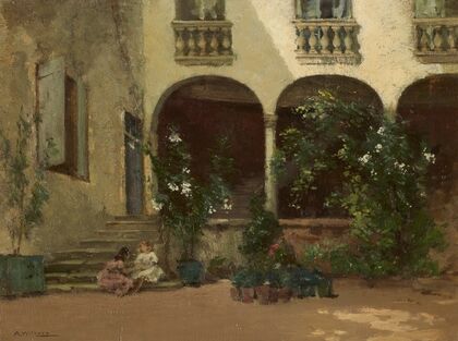 The court of the Oleanders