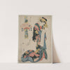 The Courtesan Aizome of the Ebiya (From the series Eight Views of the Tale of Genji) (c. late 1800s) by Kikukawa Eizan
