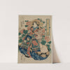The Courtesan Hanamurasaki of the Tsuchiya (from the series Beauties in their Finery amid Mallow Flowers) (early or mid 1830s) by Keisai Eisen