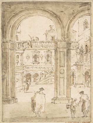 The Courtyard of the Doges’ Palace