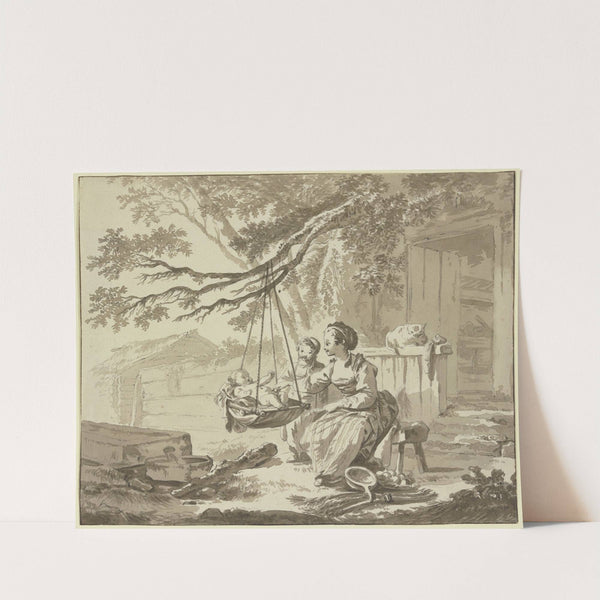 The cradle by Jean-Baptiste Le Prince