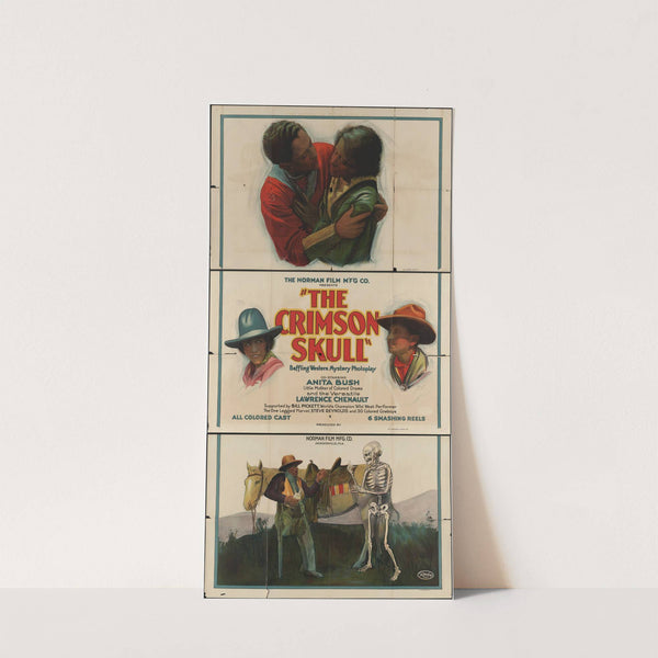 The crimson skull by Ritchey Lith. Corp.