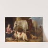 The Crofter&#039;s Daughter by Richard Ansdell