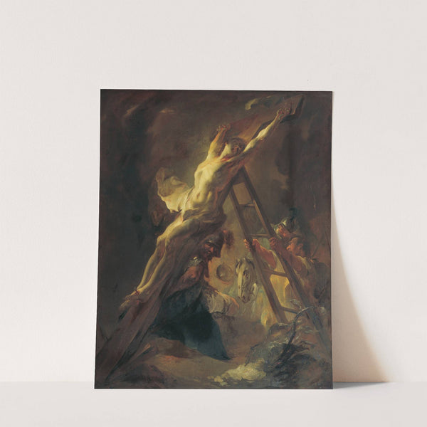 The cross erection (1757-1758) by Franz Anton Maulbertsch
