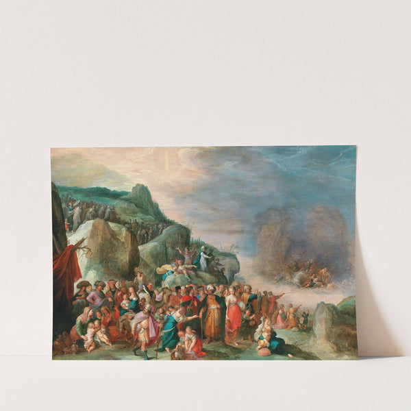 The Crossing of the Red Sea by Frans Francken the Younger
