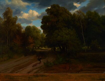 The Crossroads of the Eagle’s Nest, Fontainebleau Forest