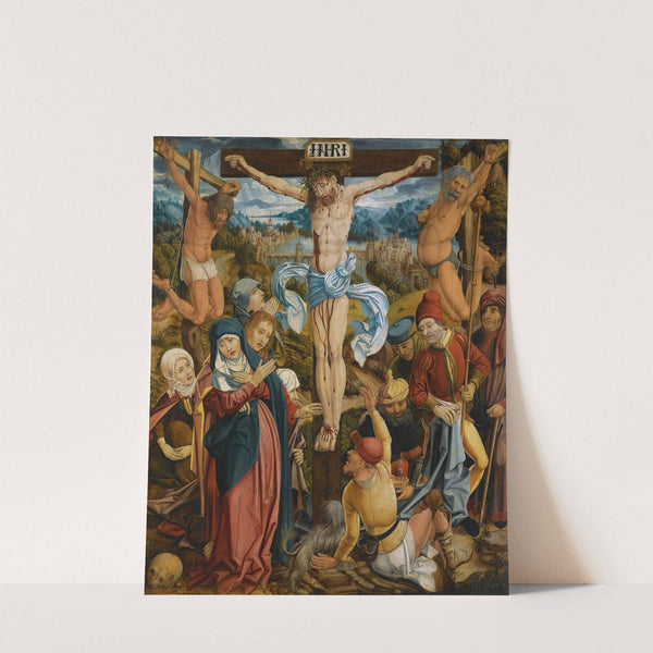 The Crucifixion by Danube School