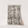The Crucifixion with Four Angels (c. 1475) by Martin Schongauer