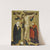 The Crucifixion with Mary and Saint John the Evangelist (ca. 1420) by Master Of The Middle Rhine