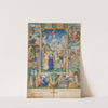 The Crucifixion with Six Passion Stories (1490) by Master of Jacques de Besançon
