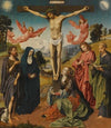 The Crucifixion With The Virgin Mary, Saints Mary Magdalene, John The Baptist, Peter, And An Unidentified Male Saint