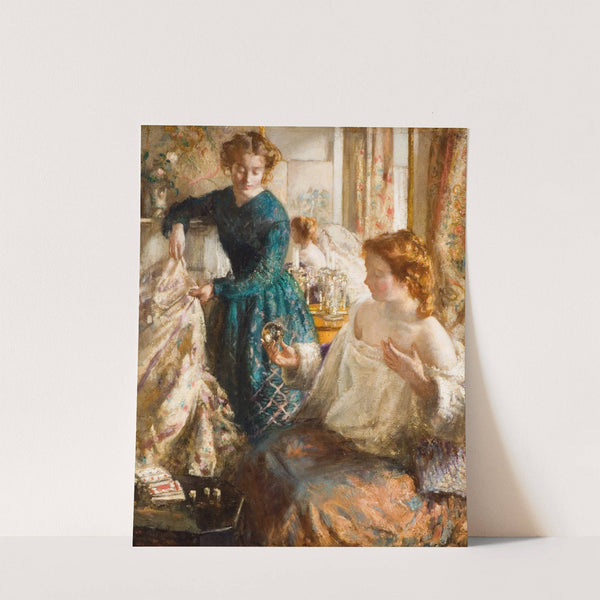 The Crystal Gazers by Henry Tonks