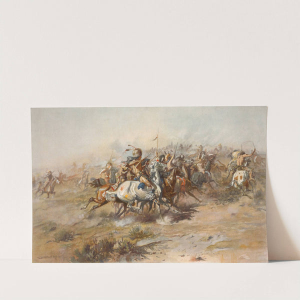 The Custer fight (1903) by Charles Marion Russell