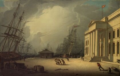 The Custom House at Greenock, Scotland