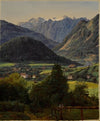 The Dachstein seen from the Sophienplatz (1834)