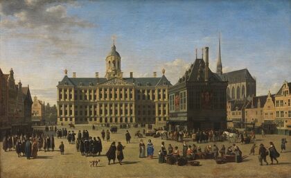 The ‘Dam’ in Amsterdam