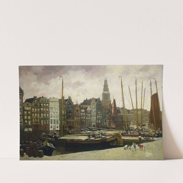 The Damrak, Amsterdam by George Hendrik Breitner