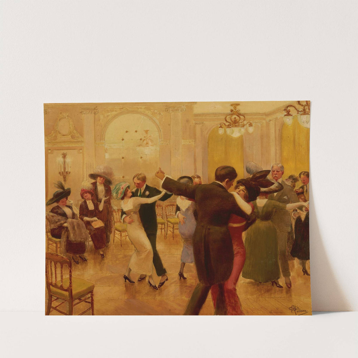 The dance by Albert Guillaume