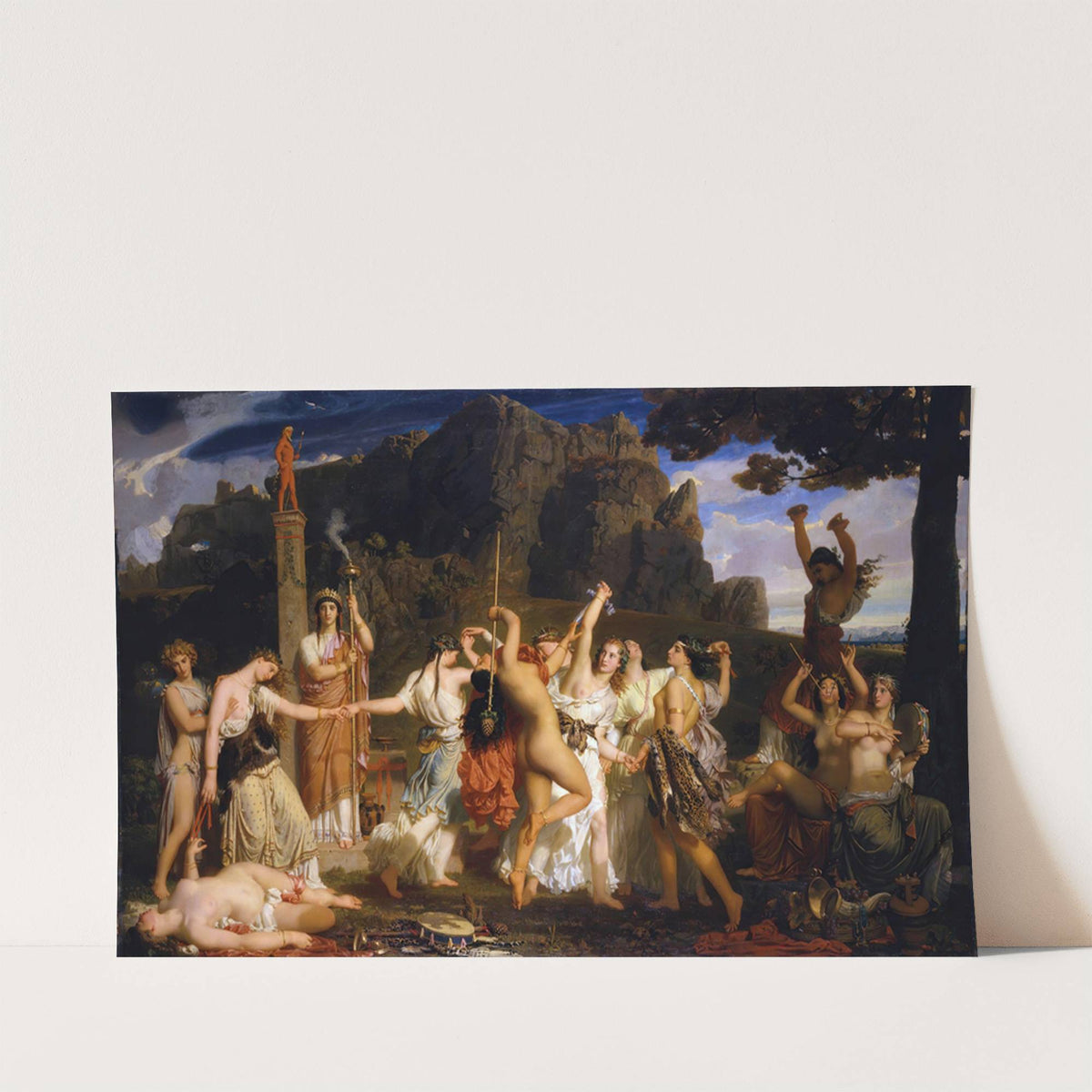 The Dance of the Bacchantes (1849) by Charles Gleyre