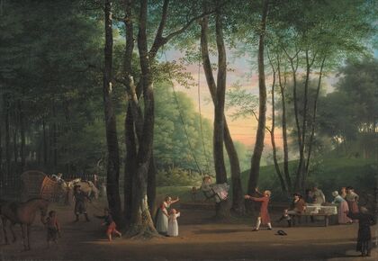 The Dancing Glade at Sorgenfri, North of Copenhagen