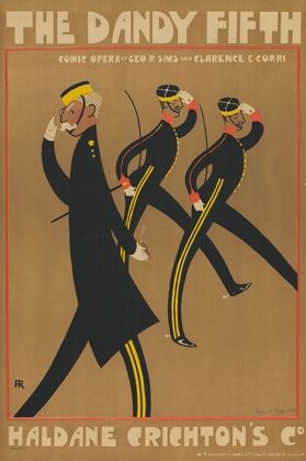 The Dandy Fifth. Comic Opera. Haldane Crichtons Co. (1906)