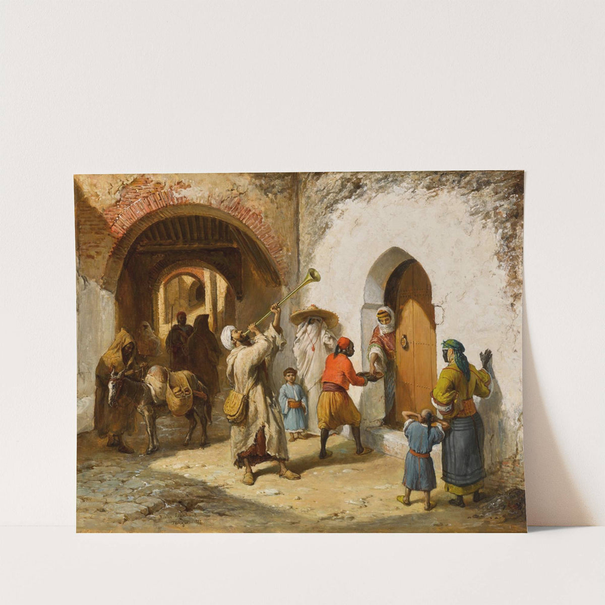 The Day after Ramadan in Morocco by Victor Eeckhout