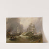The Day after the Battle of Trafalgar, Securing the Prize by Richard Brydges Beechey