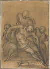 The Dead Christ Supported by Three Figures