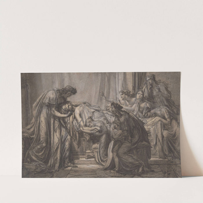 The Death of Alcestis, or The Heroism of Conjugal Love (ca. 1814) by Pierre-Narcisse Guérin