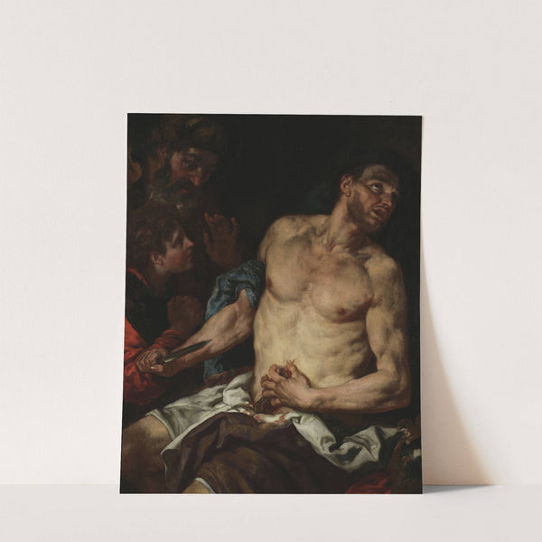 The death of Cato by Johann Carl Loth
