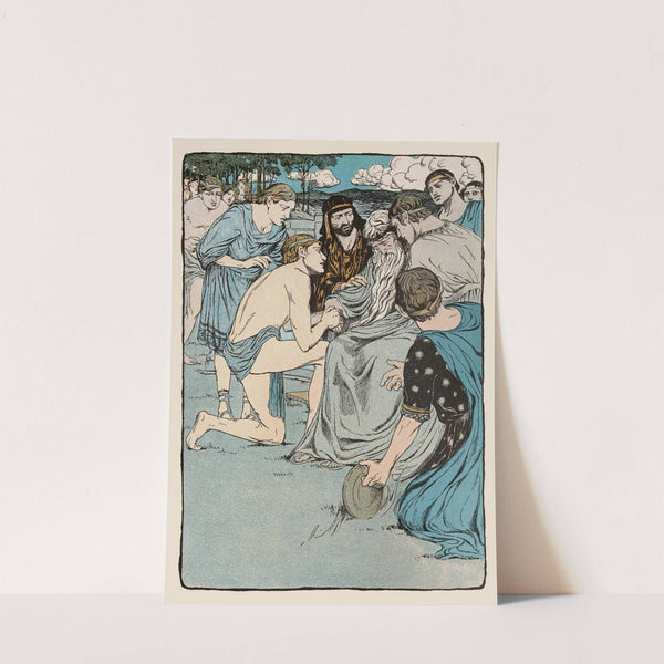 The death of king Acrisius by Maud Hunt Squire