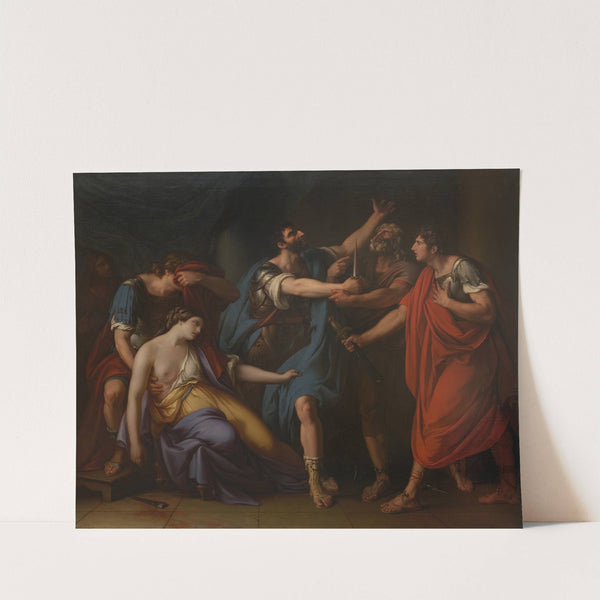 The Death of Lucretia by Gavin Hamilton