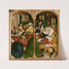 The death of Mary; The Wings of the Wurzach Altar, right panel (1437) by Hans Multscher