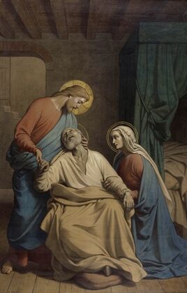 The death of Saint Joseph