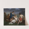 The Death Of sappho by Pierre-Augustin Vafflard