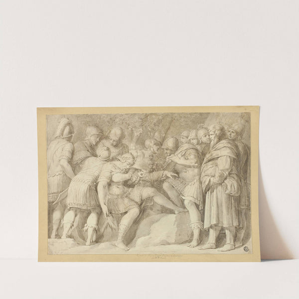 The Death of Scipio by Adam Friedrich Oeser