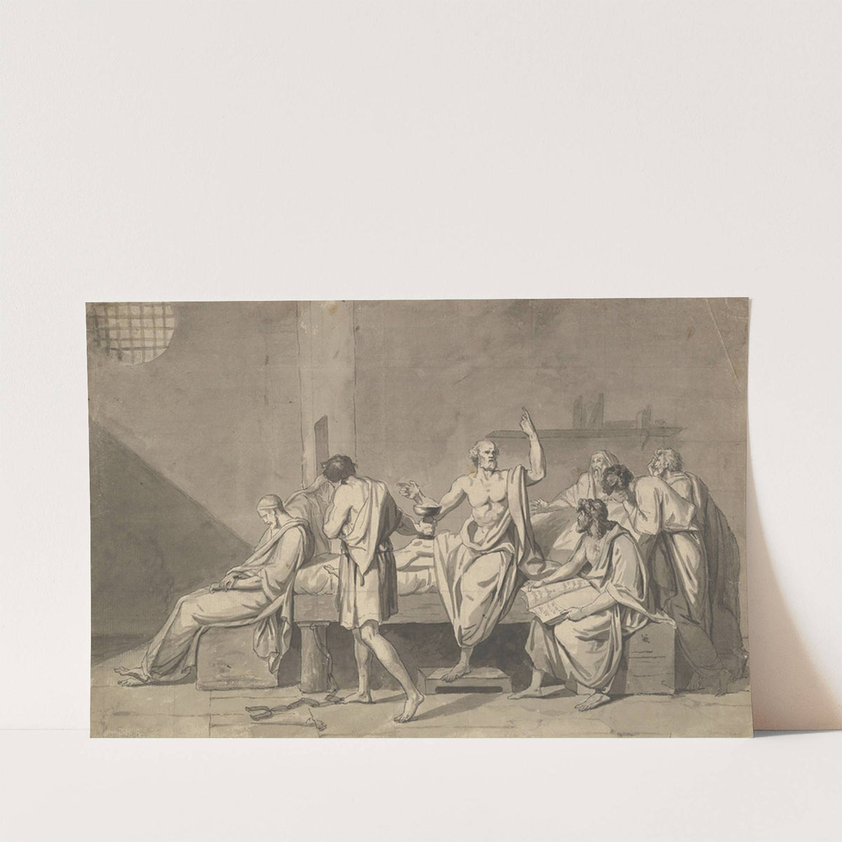 The Death of Socrates by Jacques Louis David