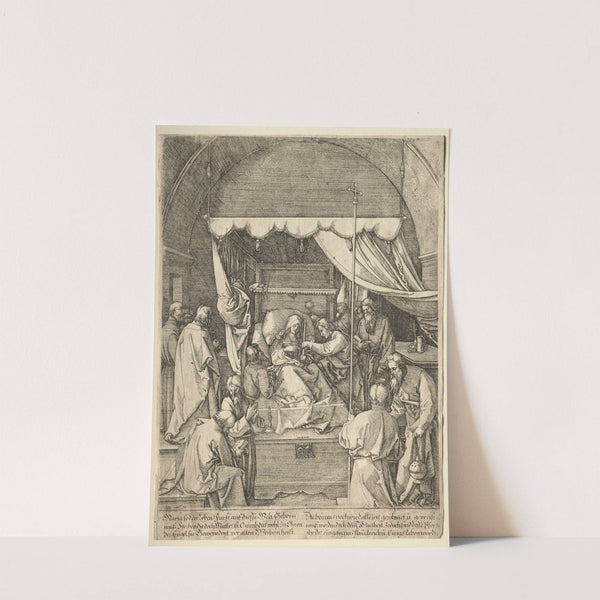 The Death of the Virgin (1528–63) by Hieronymus Hopfer